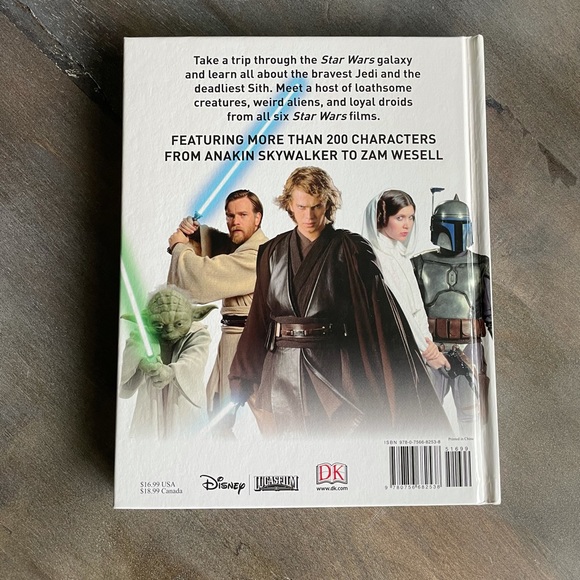 Star Wars Character Encyclopedia Hardcover Book - Picture 6 of 7